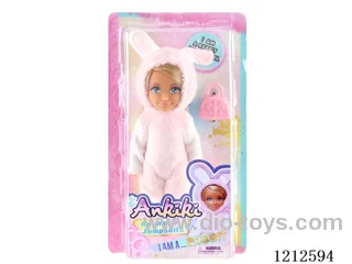5-inch solid body doll
