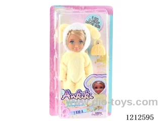 5-inch solid body doll