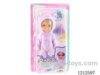 5-inch solid body doll