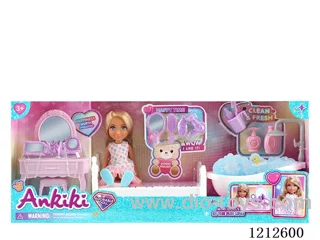 5-inch solid body doll