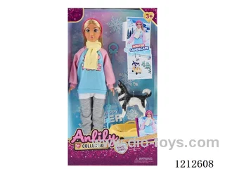 11.5-inch solid body Barbie (brown skin)