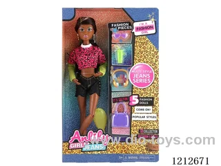 11.5-inch solid body Barbie (dark skin)