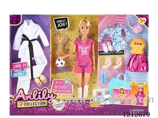 11.5-inch solid body Barbie (brown skin)
