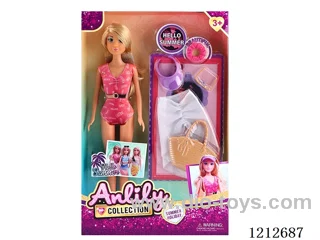 11.5-inch solid body Barbie (brown skin)