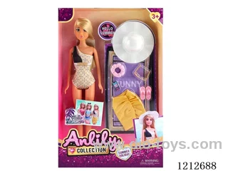 11.5-inch solid body Barbie (brown skin)