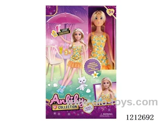 11.5-inch solid body Barbie (brown skin)