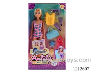 11.5-inch solid body Barbie (brown skin)