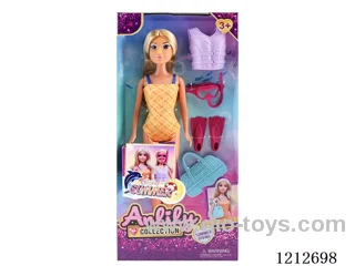 11.5-inch solid body Barbie (brown skin)