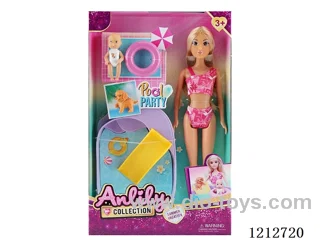 11.5-inch solid body Barbie (brown skin)