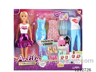 11.5-inch solid body Barbie (brown skin)