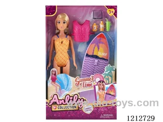 11.5-inch solid body Barbie (brown skin)