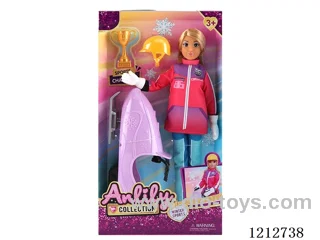 11.5-inch solid body Barbie (brown skin)