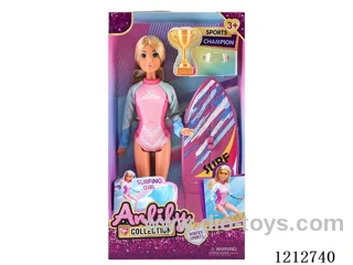 11.5-inch solid body Barbie (brown skin)