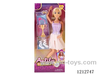 11.5-inch solid body Barbie (brown skin)