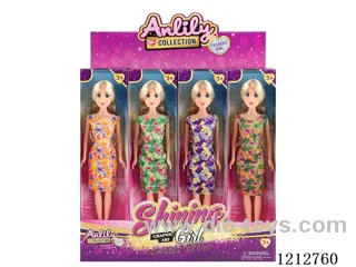 11.5-inch solid body Barbie (fair skin)12PCS