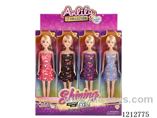 11.5-inch solid body Barbie (fair skin)12PCS
