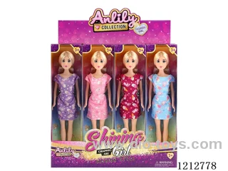11.5-inch solid body Barbie (fair skin)12PCS