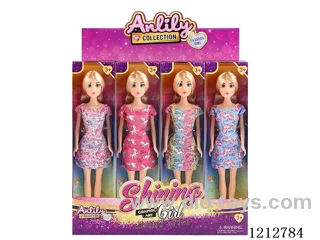 11.5-inch solid body Barbie (fair skin)12PCS
