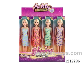 11.5-inch solid body Barbie (fair skin)12PCS