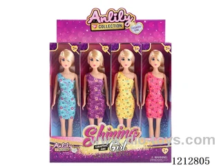 11.5-inch solid body Barbie (fair skin)12PCS