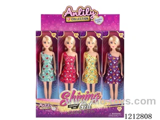 11.5-inch solid body Barbie (fair skin)12PCS