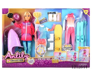 11.5-inch solid body Barbie (brown skin)