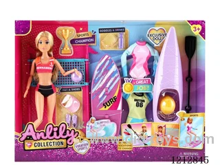 11.5-inch solid body Barbie (brown skin)