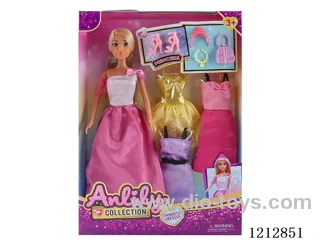 11.5-inch solid body Barbie (brown skin)