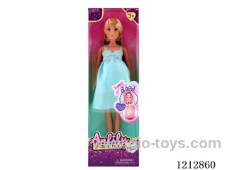 11.5 inch solid body maternity doll(brown skin)