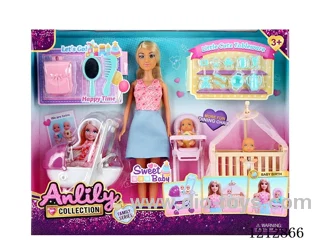 11.5-inch solid body Barbie (brown skin)