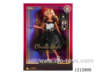 11.5-inch solid body Barbie (brown skin)