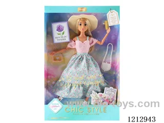 11.5-inch solid body Barbie (brown skin)