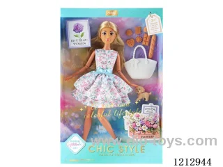 11.5-inch solid body Barbie (brown skin)