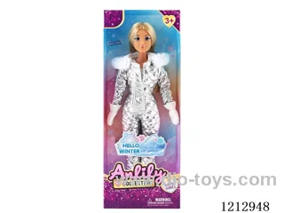 11.5-inch solid body Barbie (brown skin)