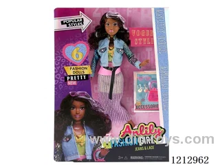 11.5-inch solid body Barbie (dark skin)