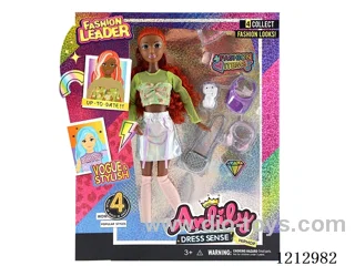 11.5-inch solid body Barbie (brown skin)