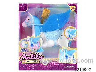 Electric Pegasus (hoofbeats) (no dolls）4*AA not included