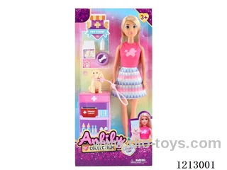 11.5-inch solid body Barbie (brown skin)