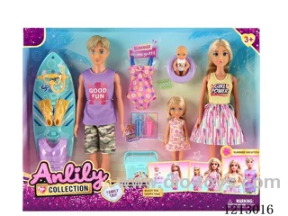 11.5-inch solid body Barbie (brown skin)