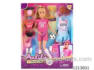 11.5-inch solid body Barbie (brown skin)