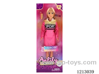 11.5-inch solid body Barbie (brown skin)