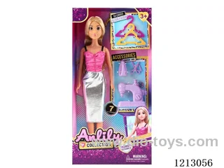 11.5-inch solid body Barbie (brown skin)