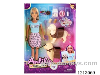 11.5-inch solid body Barbie (brown skin)