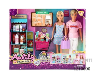 11.5-inch solid body Barbie (brown skin)