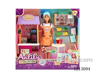 11.5-inch solid body Barbie (brown skin)