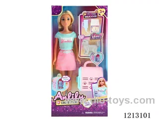 11.5-inch solid body Barbie (brown skin)