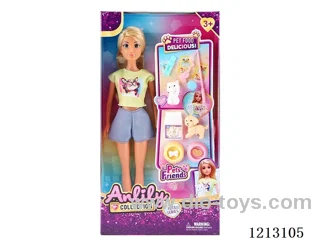 11.5-inch solid body Barbie (brown skin)