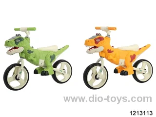 dinosaur free wheel children car