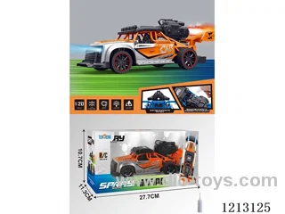 27MHZ 5ch rc car (with spray+lighting+music) does not include battery.