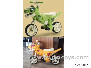 dinosaur free wheel children car-8inch wheel